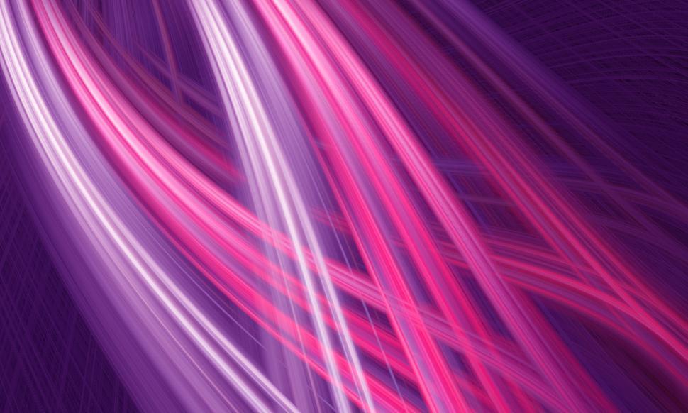 Free Image of Dynamic purple and pink light streaks in motion 