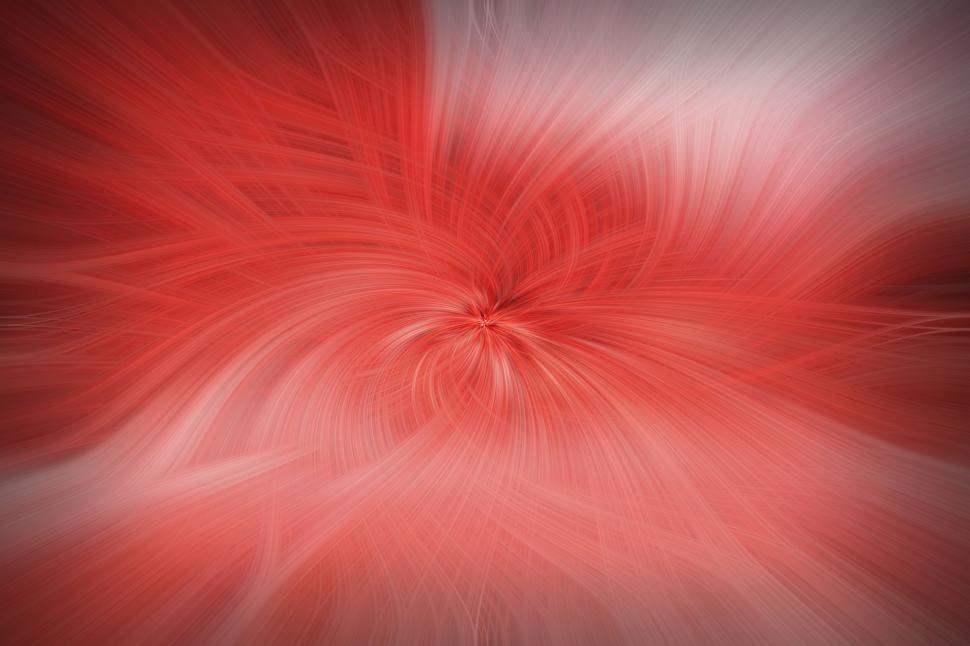 Free Image of Whirling red and white abstract digital art background 