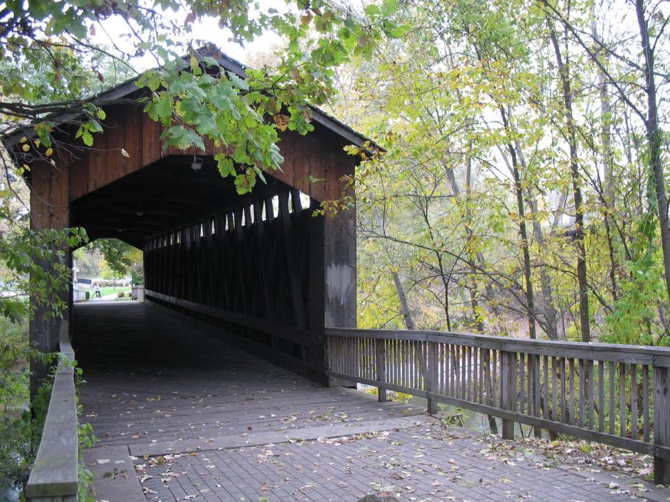 Free Image of Covered Bridge 