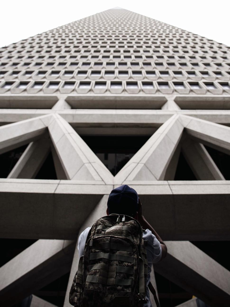 Free Image of Upshot of a futuristic tower with intricate design elements 
