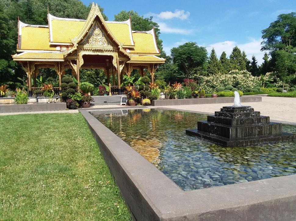 Free Image of Ornamental Thai StyleTemple 