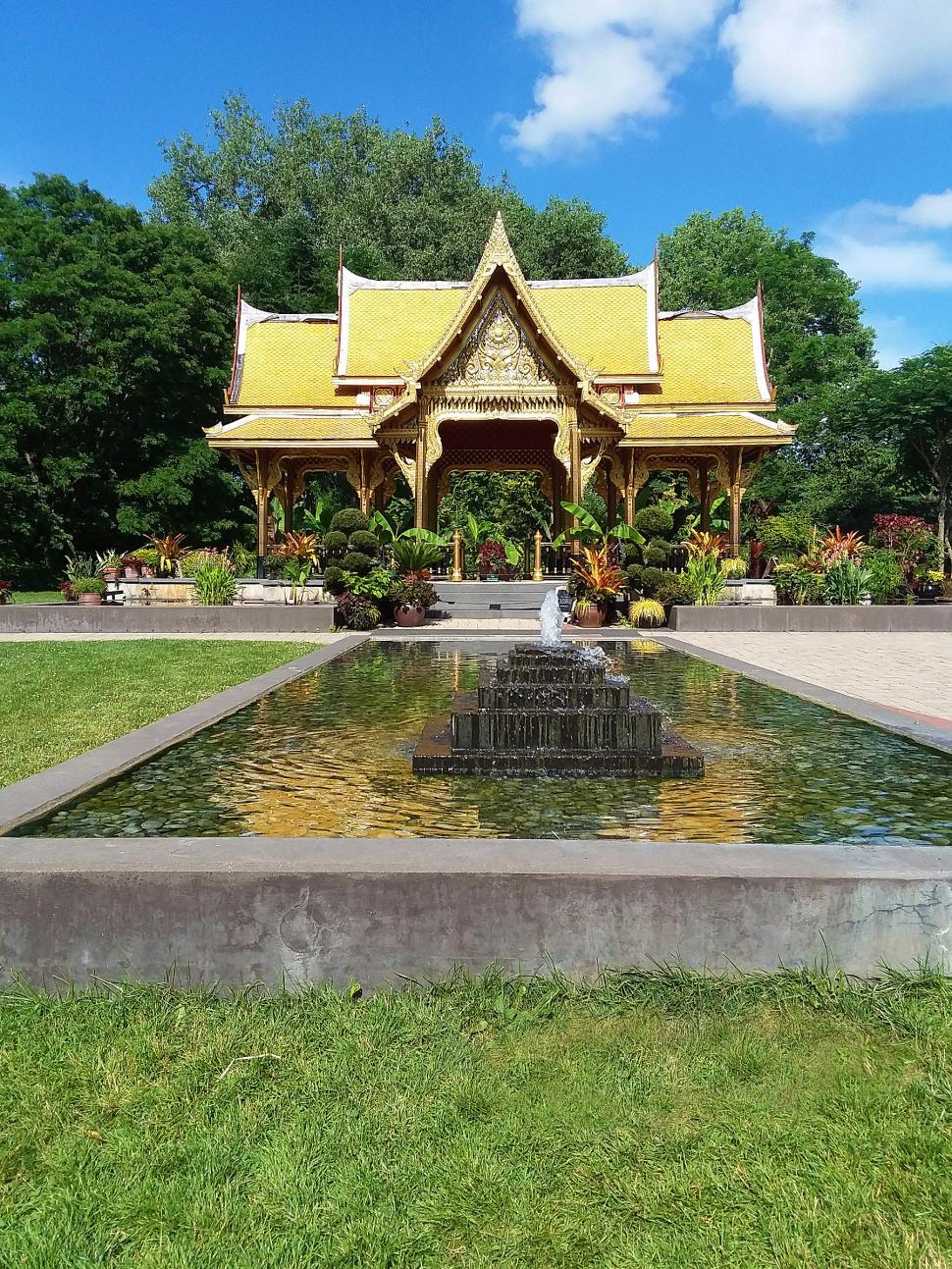 Free Image of Thai Style Temple Structure 