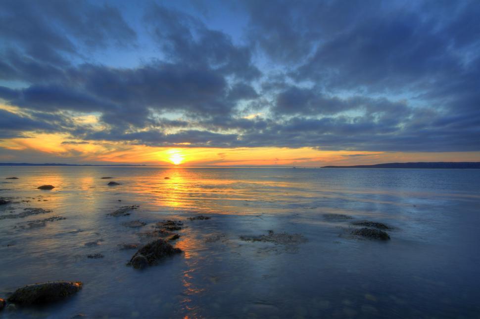 Free Image of Atlantic Sunset 