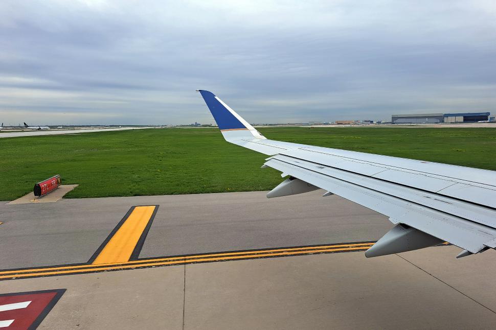 Free Image of Jet Plane Taxing 