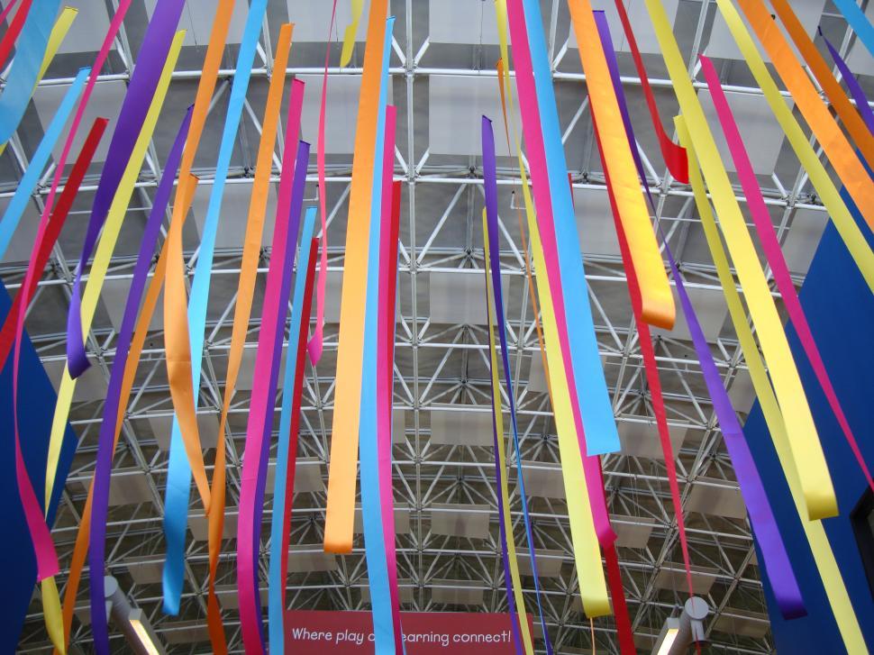 Free Image of Colorful Streamers 