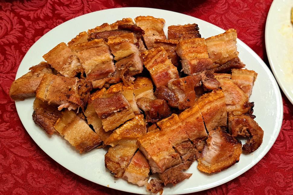Free Image of Chinese Style Roasted Pork Belly 