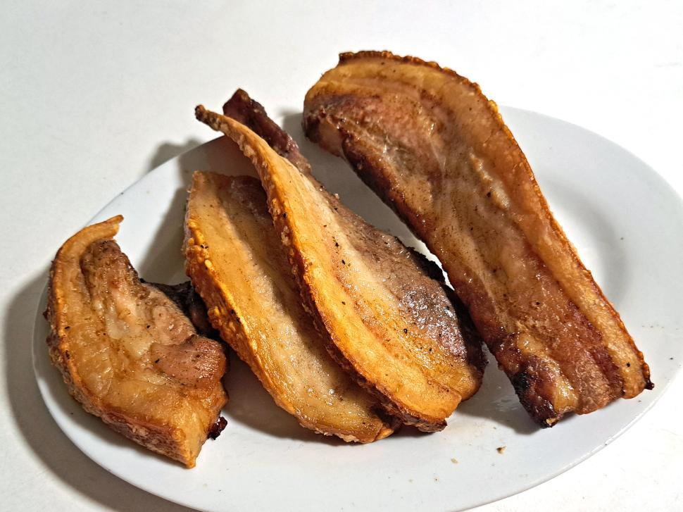 Free Image of Chinese Style Roasted Pork Belly 
