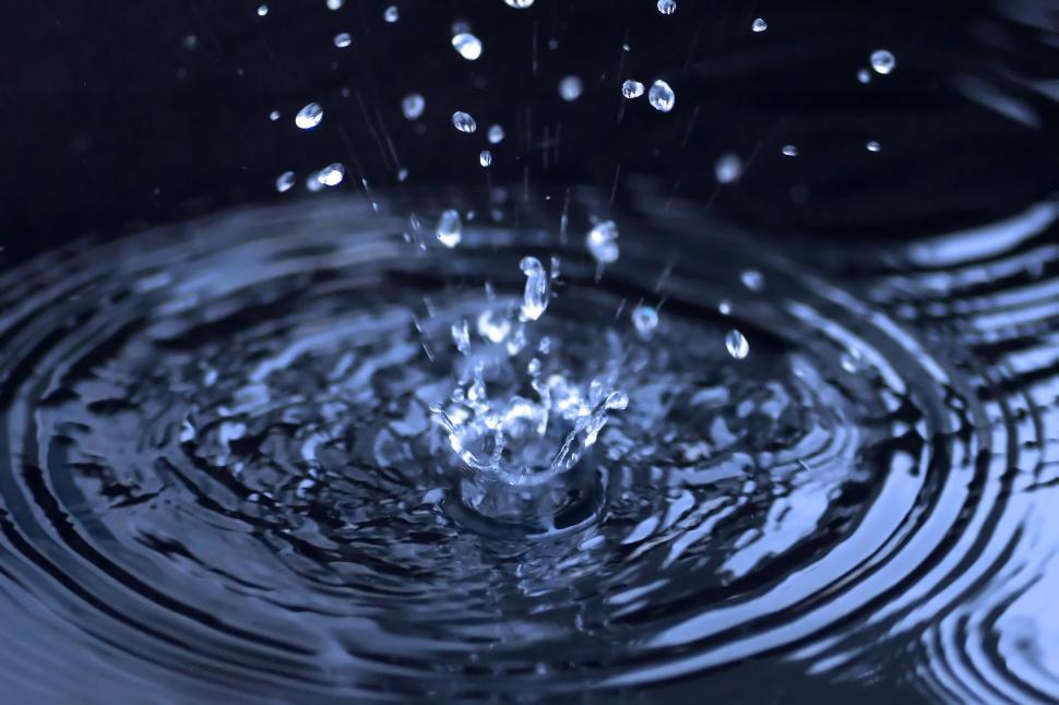 Free Image of Rain Drop 