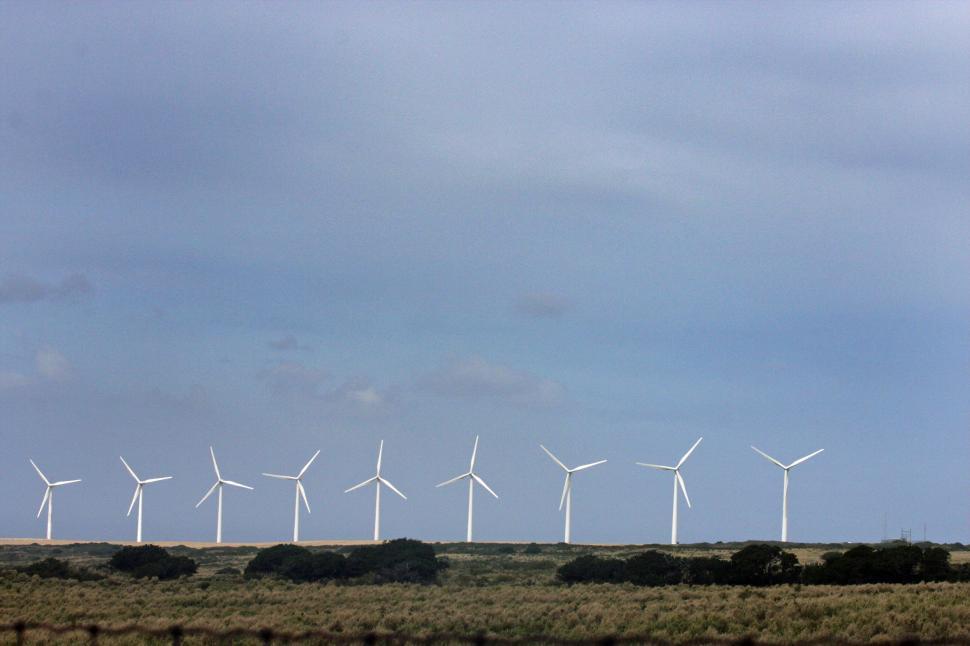 Free Image of Windmills 