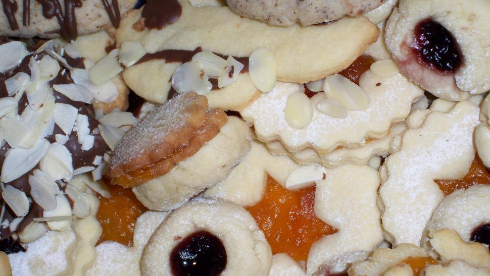 Free Image of Home-made cookies 