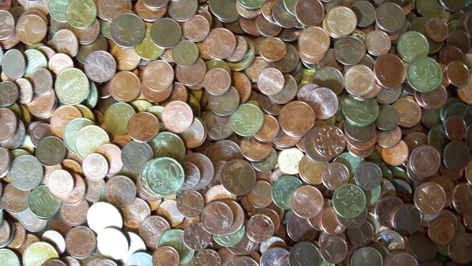 Free Image of Euro coins 