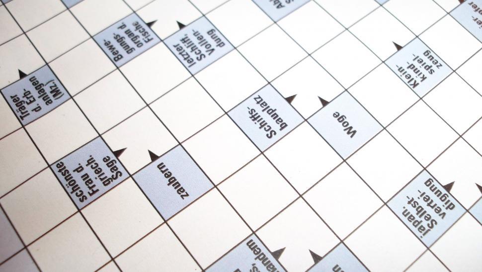 Free Image of Crosswords 