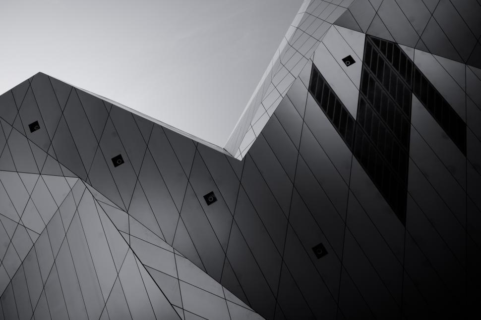 Free Image of Modern design features unique geometric patterns and shadows 