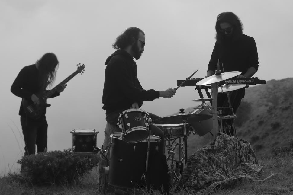 Free Image of performance of a rock band -  Silhouette Photography  