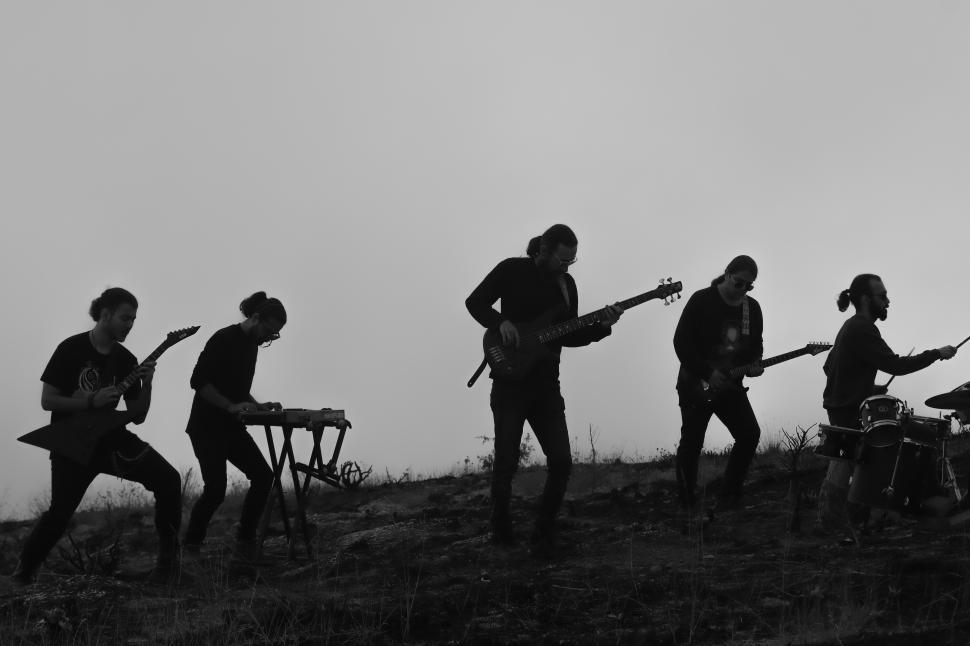 Free Image of performance of a rock band  