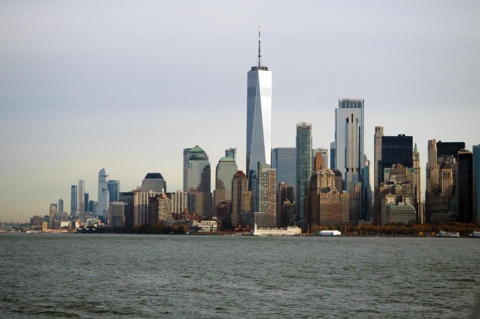 Free Image of Lower Manhattan Skyline 