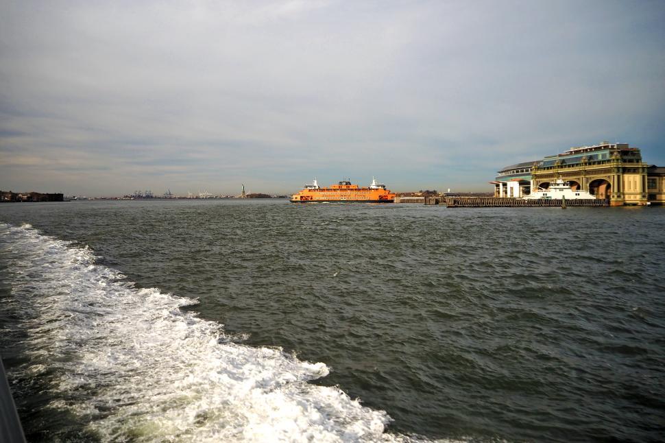 Free Image of Staten Island Ferry NYC Harbor 