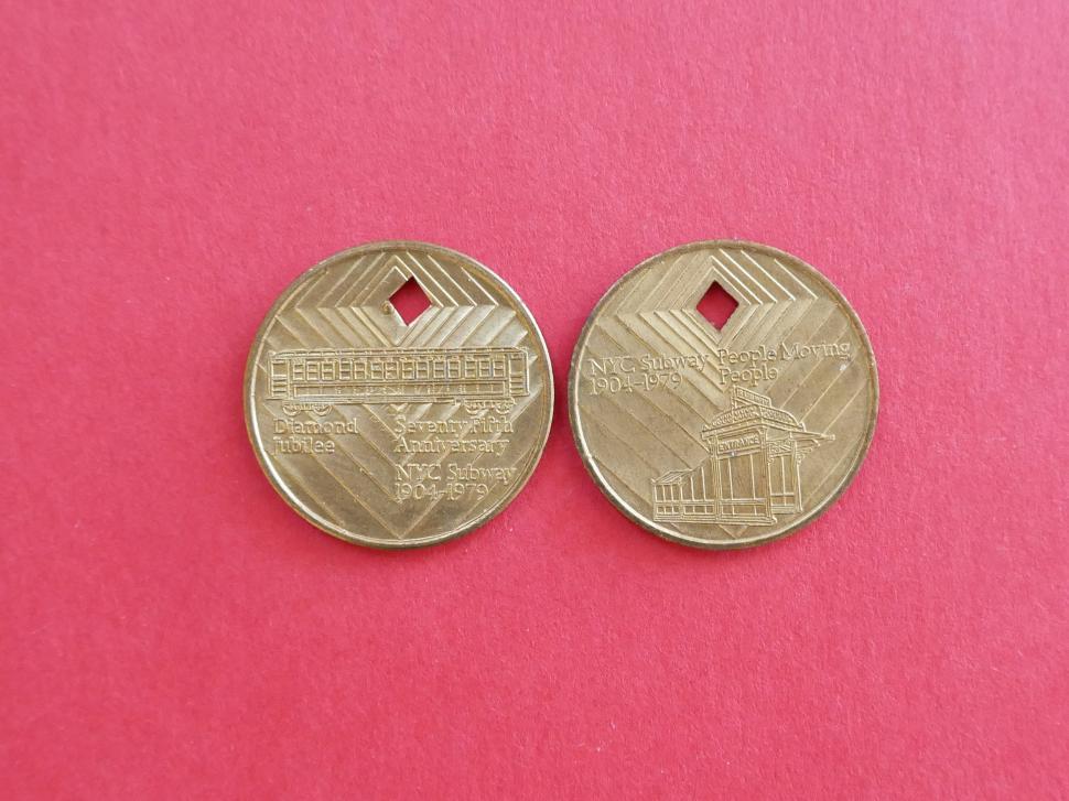 Free Image of Diamond Jubilee tokens 