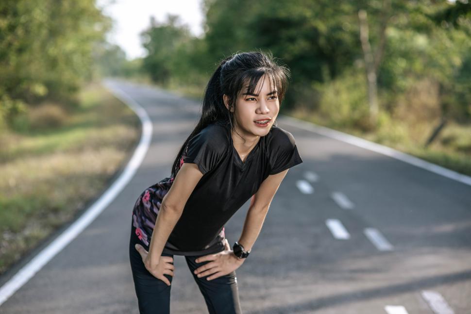 Free Image of Women warm up before and after exercising. 