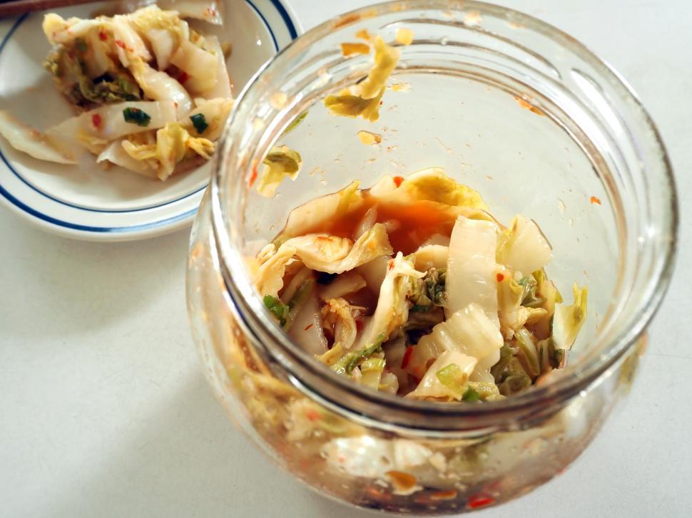 Free Image of Homemade Cabbage Kimchi 