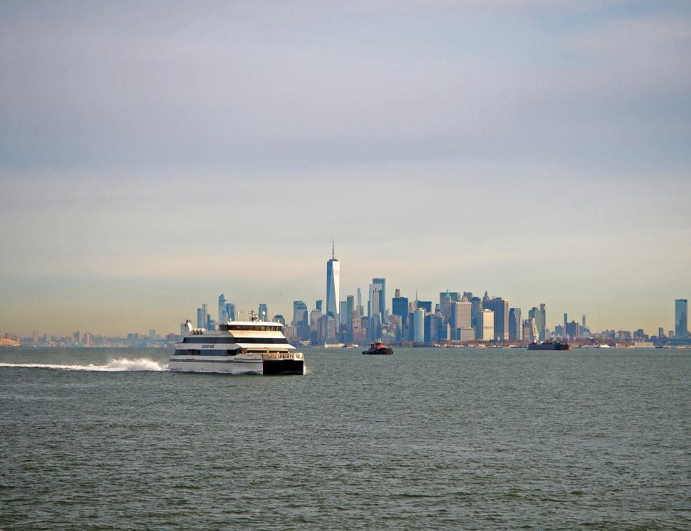 Free Image of Lower Manhattan Skyline 