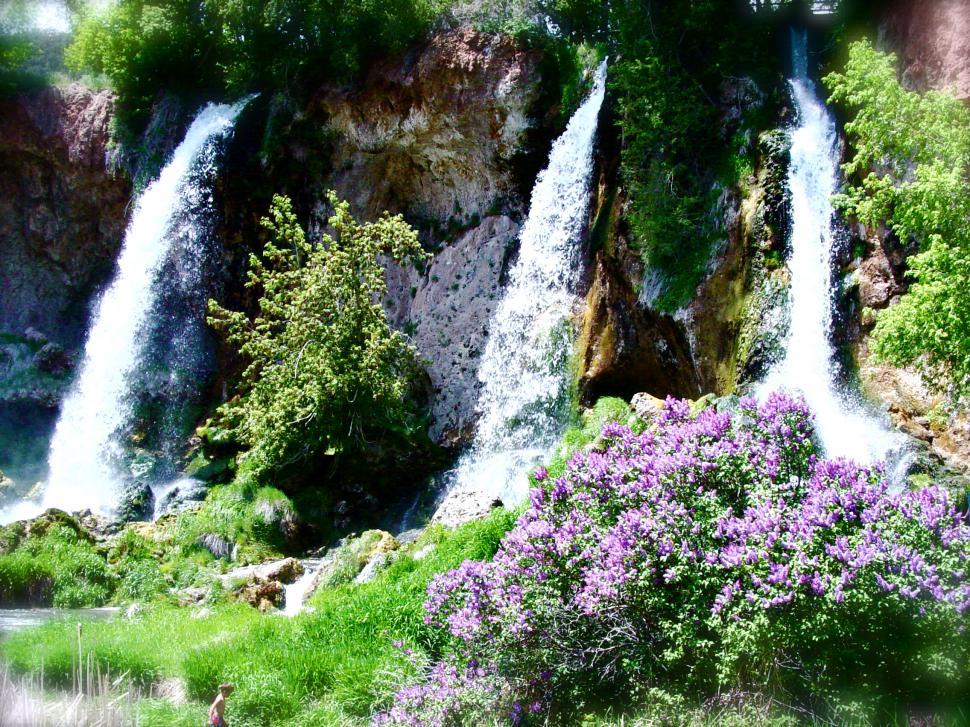 Free Image of Waterfall - Rifle Falls, Colorado 