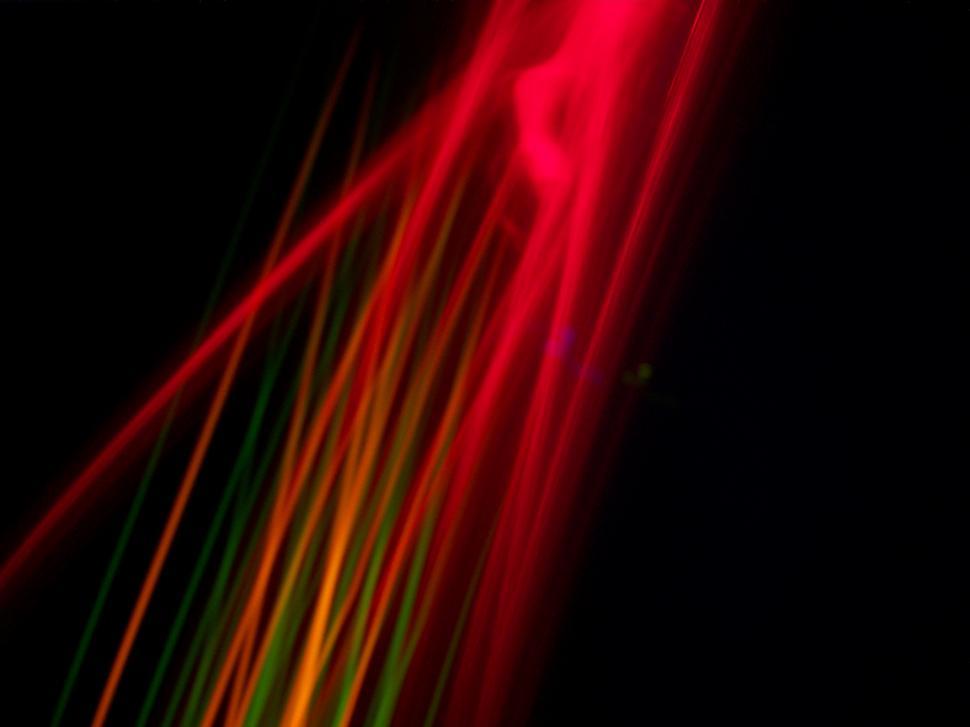 Free Image of Blurry Red and Yellow Lines 