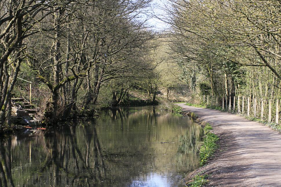 Free Image of cauldon canal 