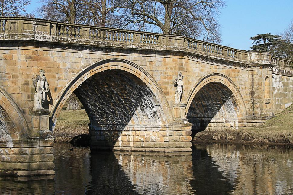 Free Image of river bridge 