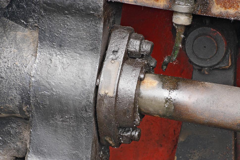 Free Image of engine part 