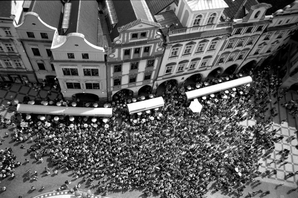 Free Image of Prague from Above 