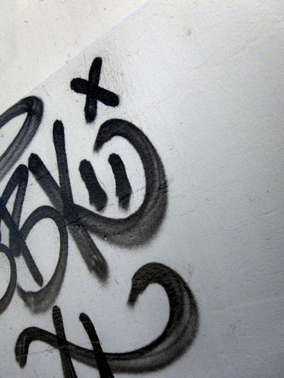 Free Image of vandals on a wall 