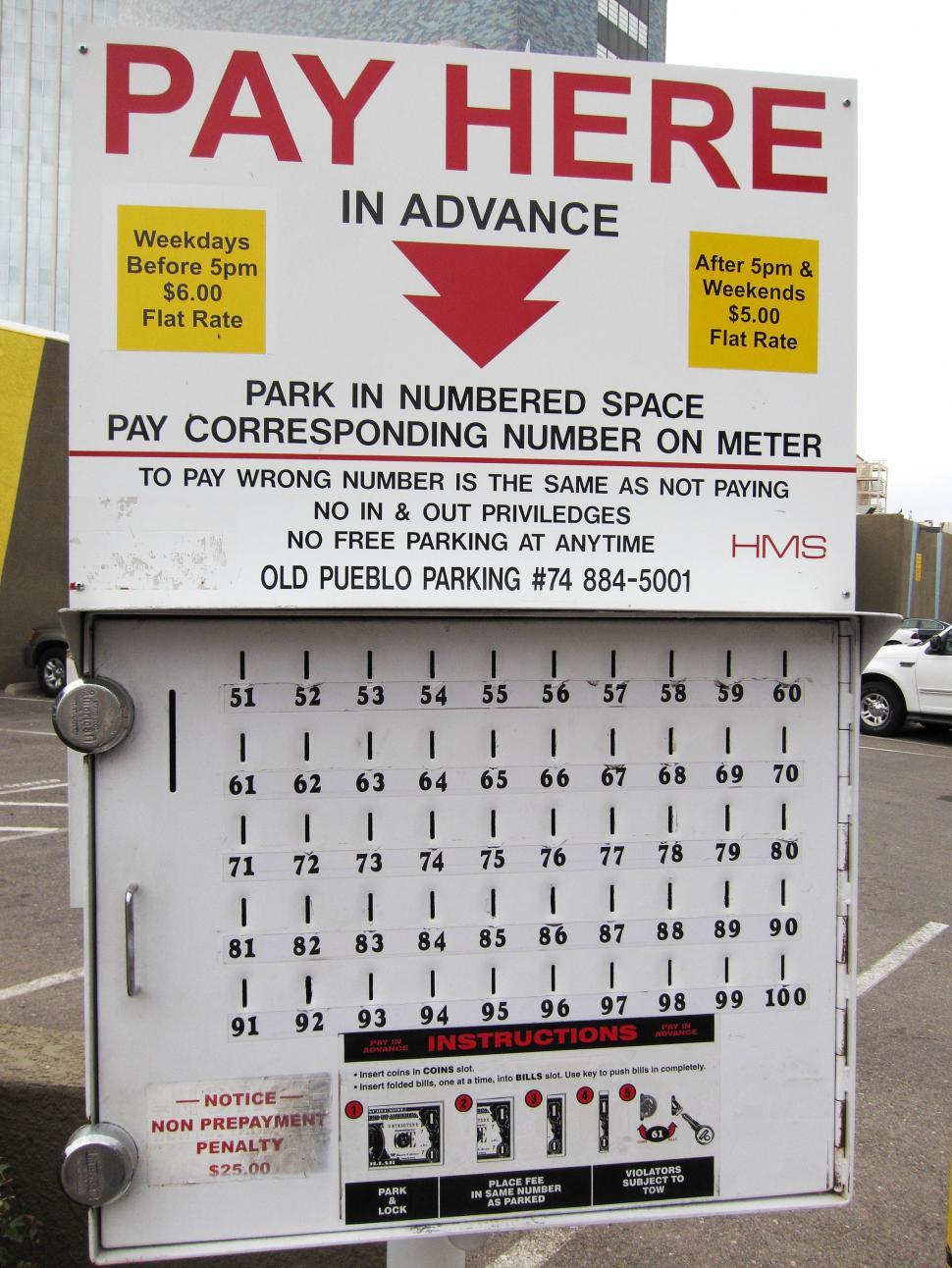 Free Image of parking meter 
