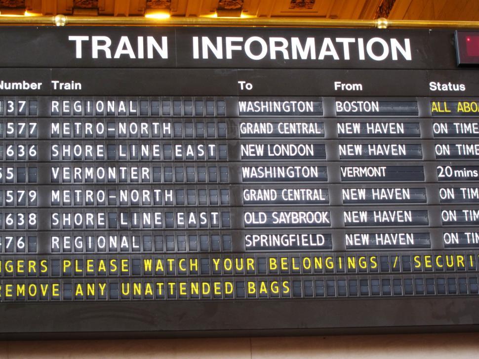 Free Image of Train Station 