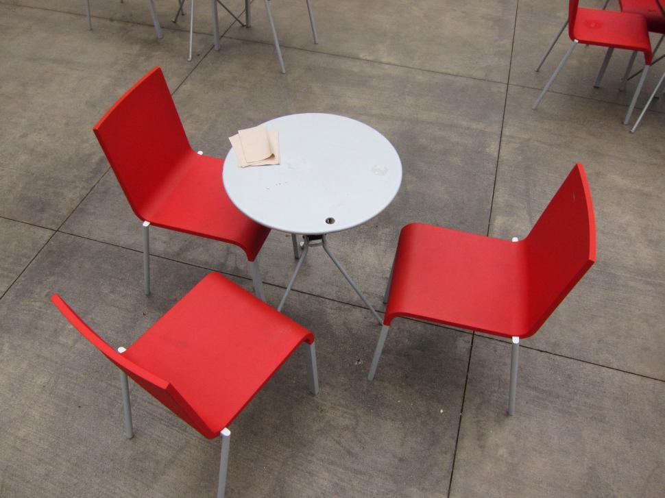 Free Image of tables  