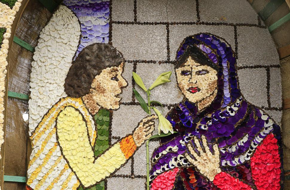 Free Image of well dressing 