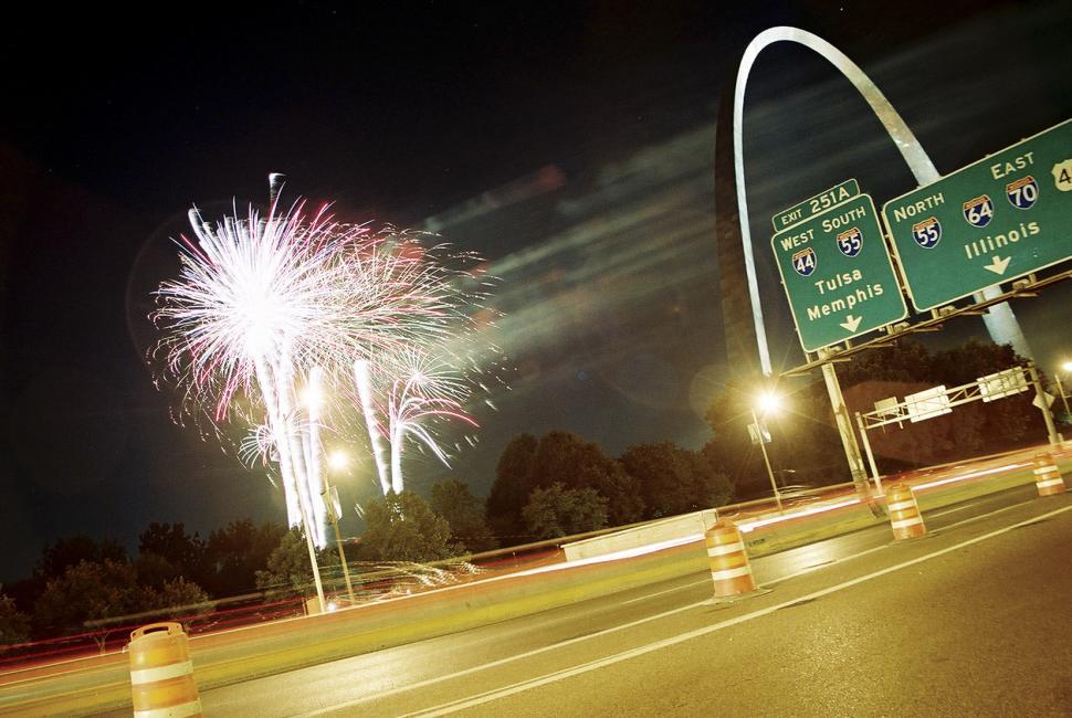Free Image of St. Louis Fireworks 