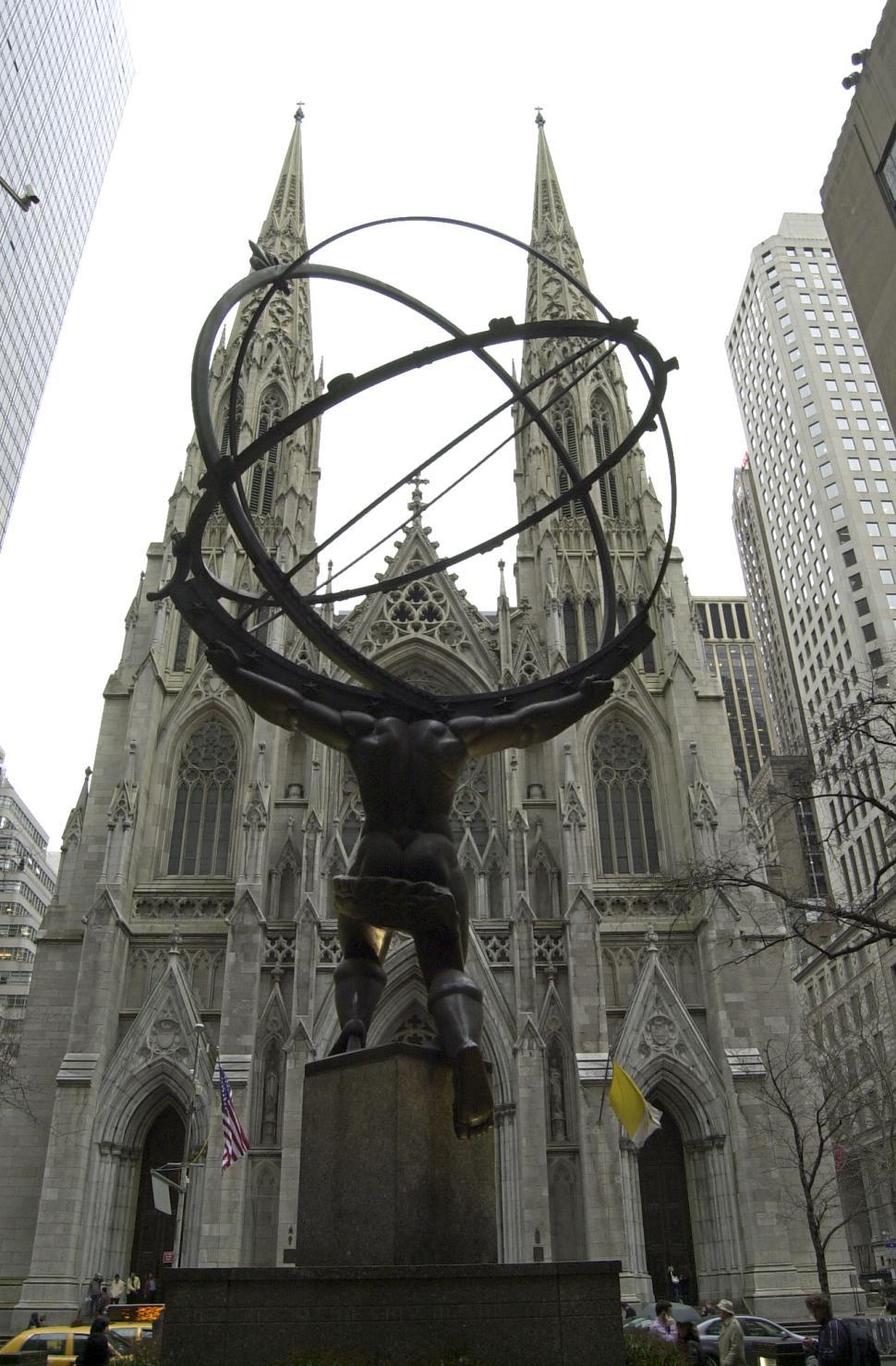 Free Image of Atlas New York City 