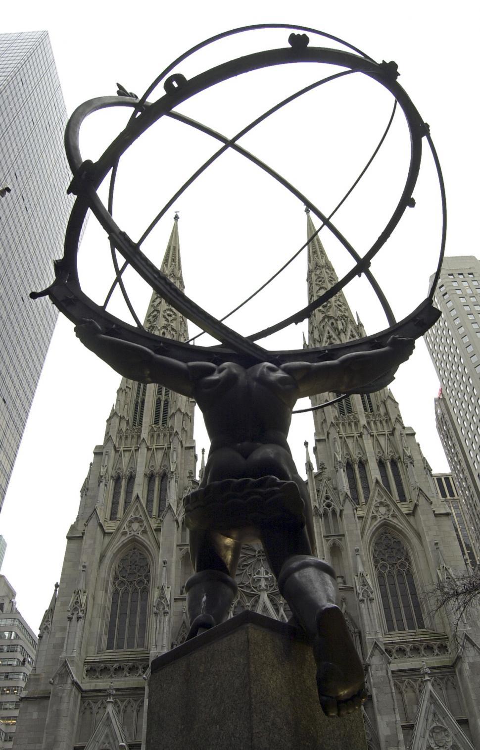 Free Image of Atlas New York City 