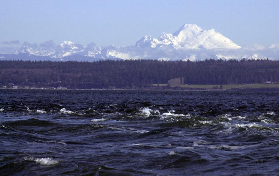 Free Image of Mount Baker, Olympic Peninsula 