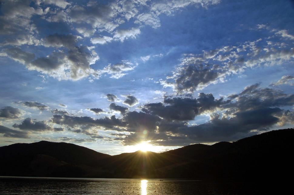 Free Image of Khancoban Lake Sunset 