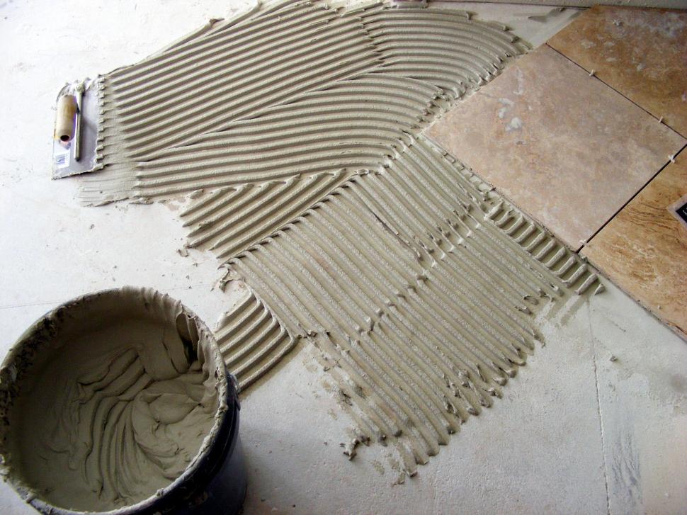Free Image of Working With Tile Floors 