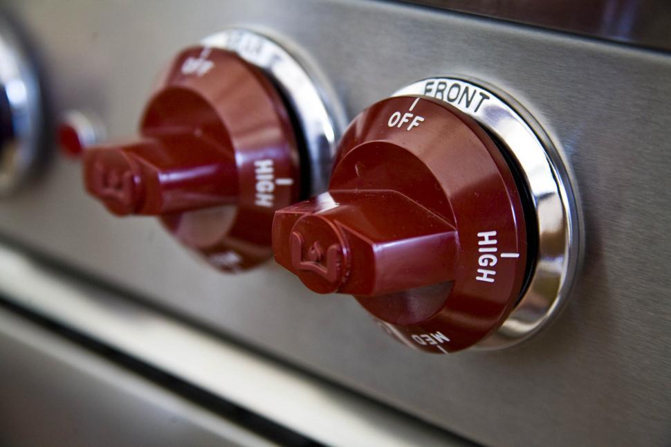Free Image of Stove Dial 