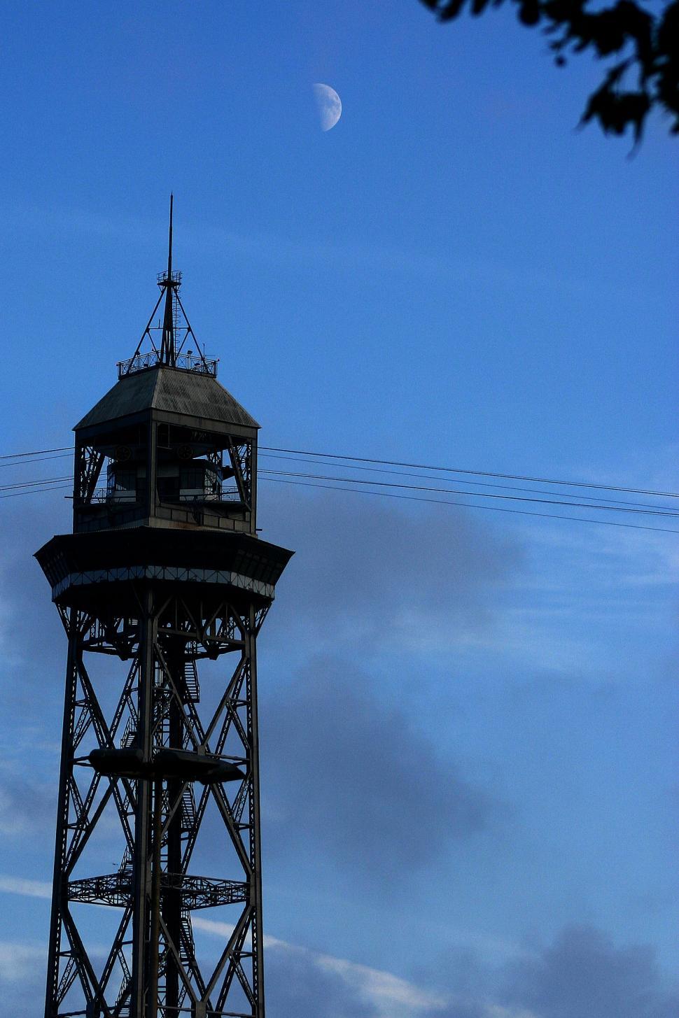 Free Image of Tower With Clock on Top 