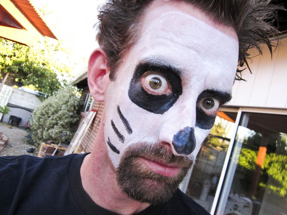 Free Image of Make up on Man 