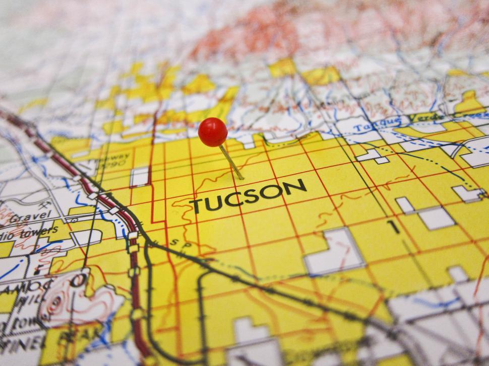 Free Image of Tucson Map 