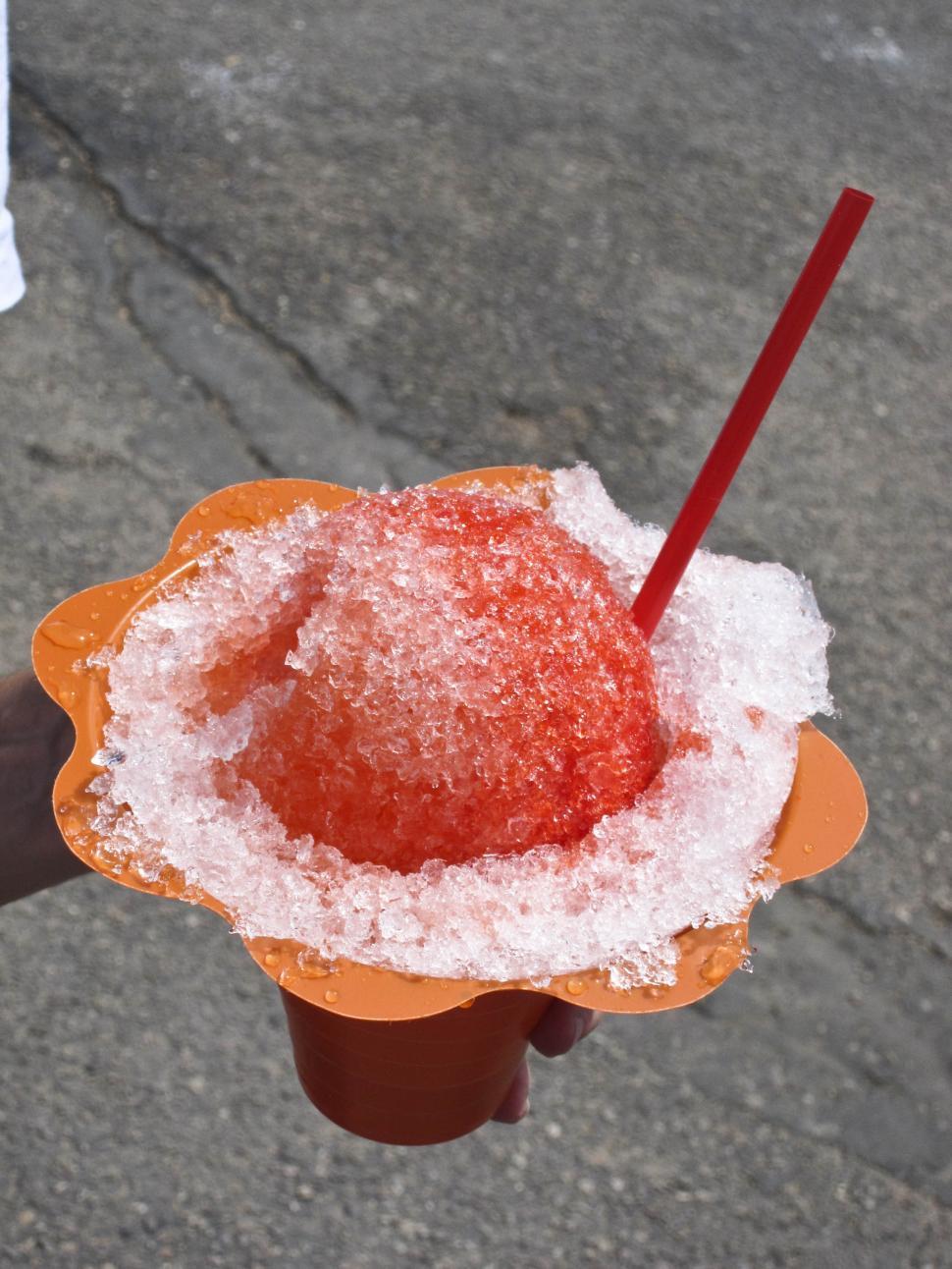 Free Image of Snow cone 