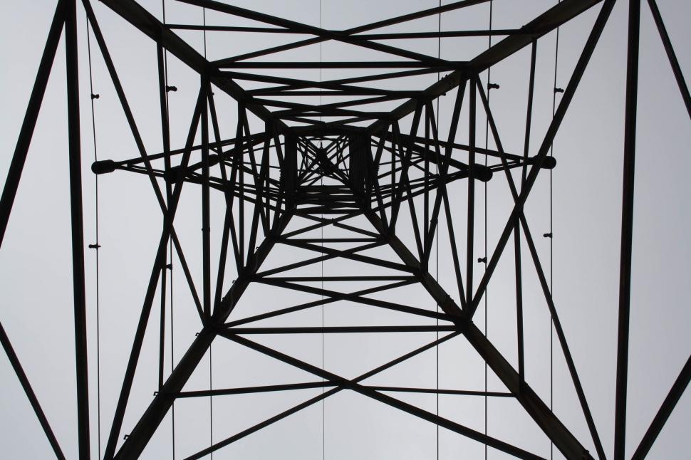 Free Image of Electrical Pylon 