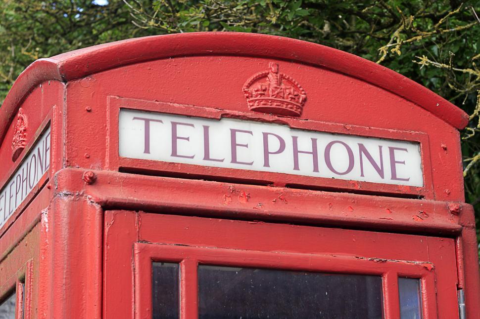 Free Image of phone box 