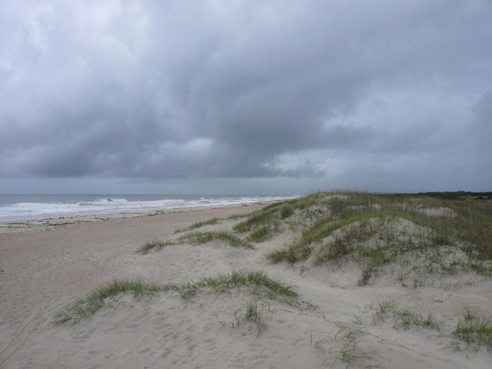 Free Image of Beach on Ocracoke Island 